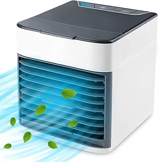 Portable Mini Air Cooler with Water Tank - Personal USB Cooling Fan